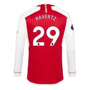 Arsenal Kai Havertz #29 Replica Home Stadium Shirt 2023-24 Long Sleeve